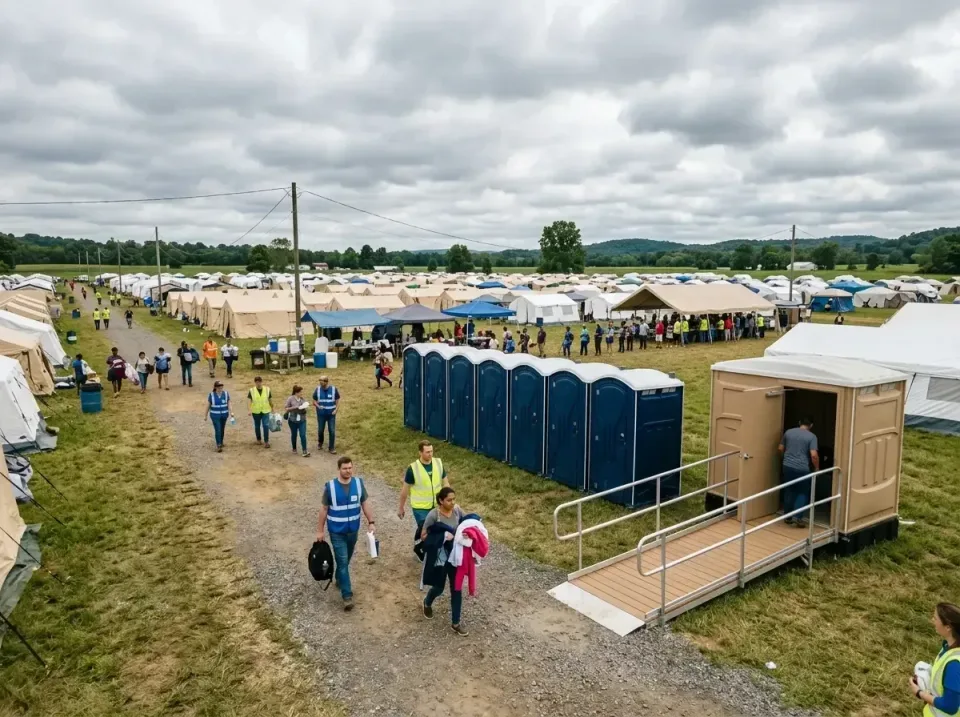 disaster-relief-camp-restrooms-010 — frequently asked questions, Dumpster & Portable Bathrooms Rental in Westway, TX
